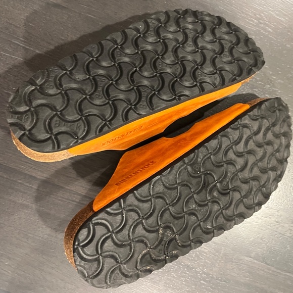 Orange Big Buckle Birkenstock Arizona Size 37 - NEW w/Box - Picture 6 of 6